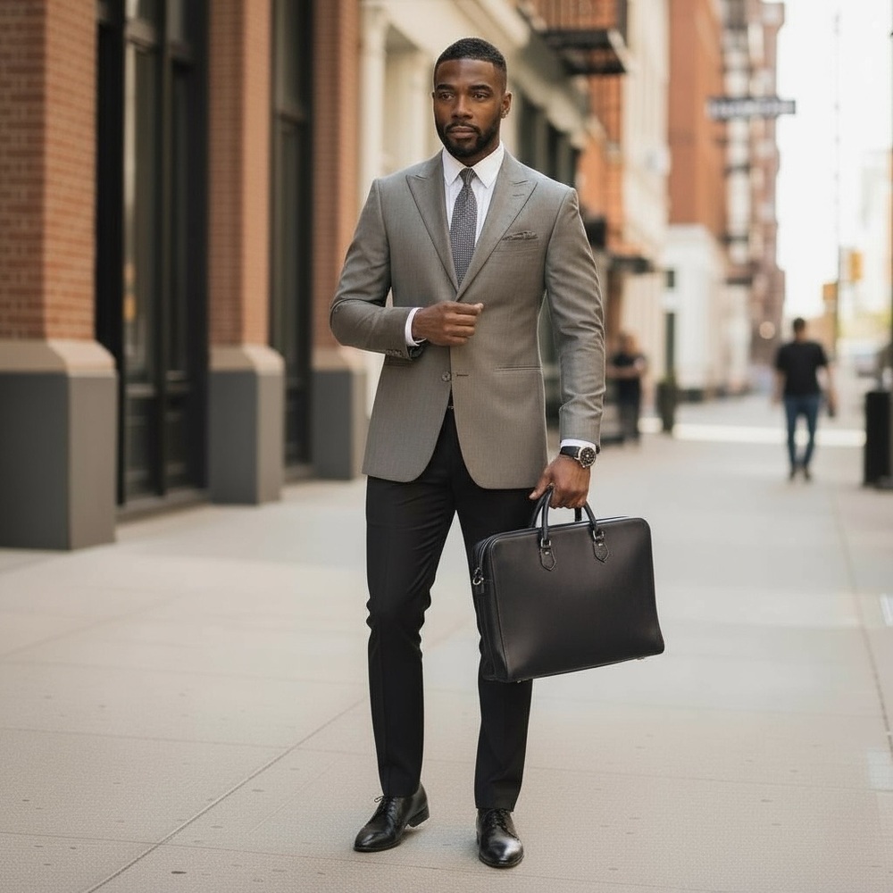 Men's Light Gray Olive Color Blazer Imported Fabric Stylish